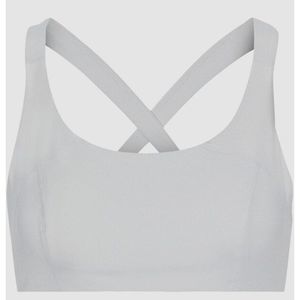 Iris & Ink Crisscross Back Sports Bra Luna Rock Grey